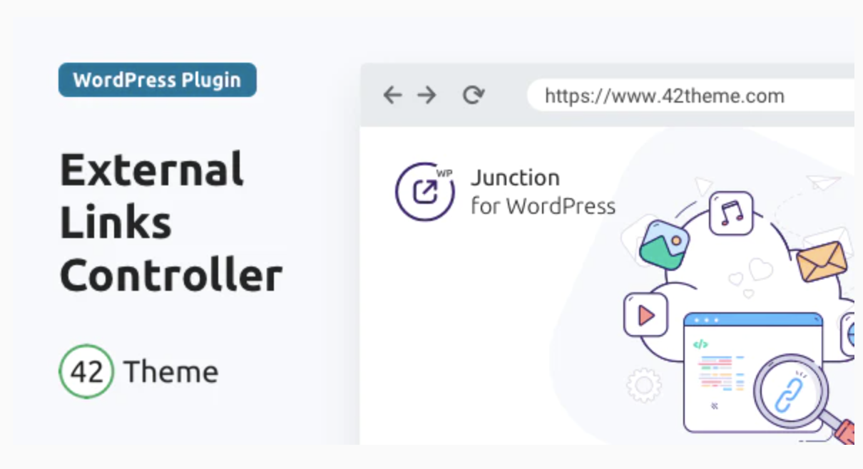 Junction — External Links Controller for WordPress