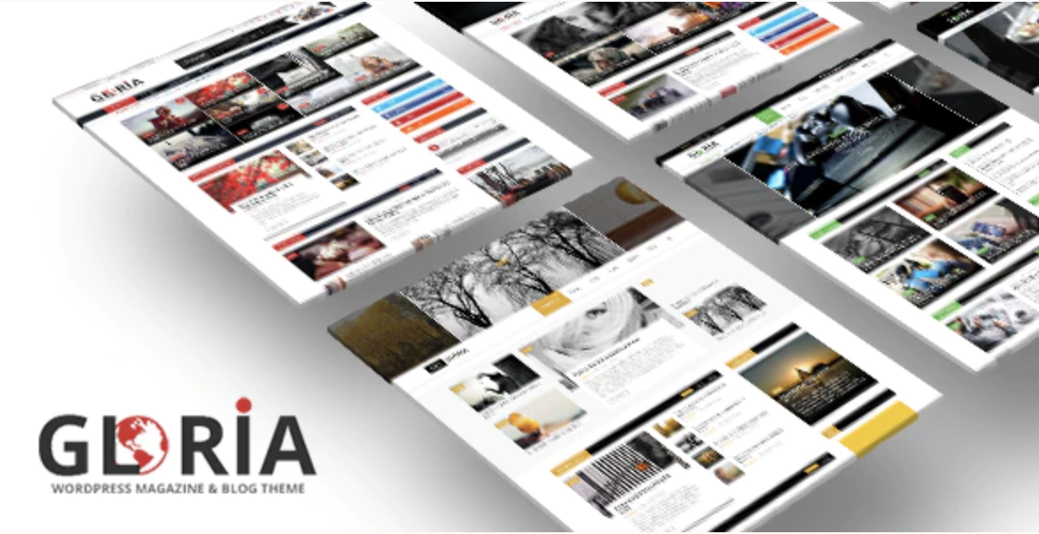 Gloria Responsive eCommerce News Magazine Newspaper WordPress Theme Gloria Responsive eCommerce News Magazine Newspaper WordPress Theme