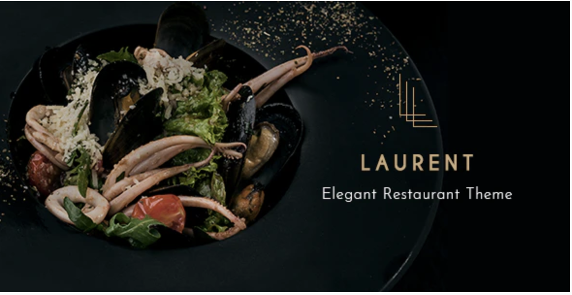 Laurent Elegant Restaurant Theme