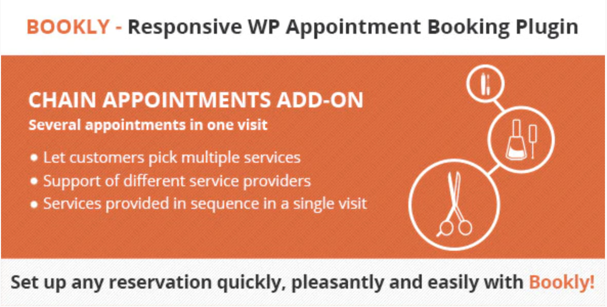 Bookly Chain Appointments (Add-on) Bookly Chain Appointments (Add-on)