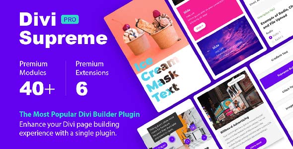 Divi Supreme Pro Divi Supreme Pro