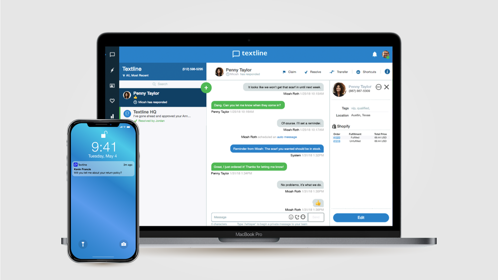 Connect your Shopify store to Textline | Textline Blog