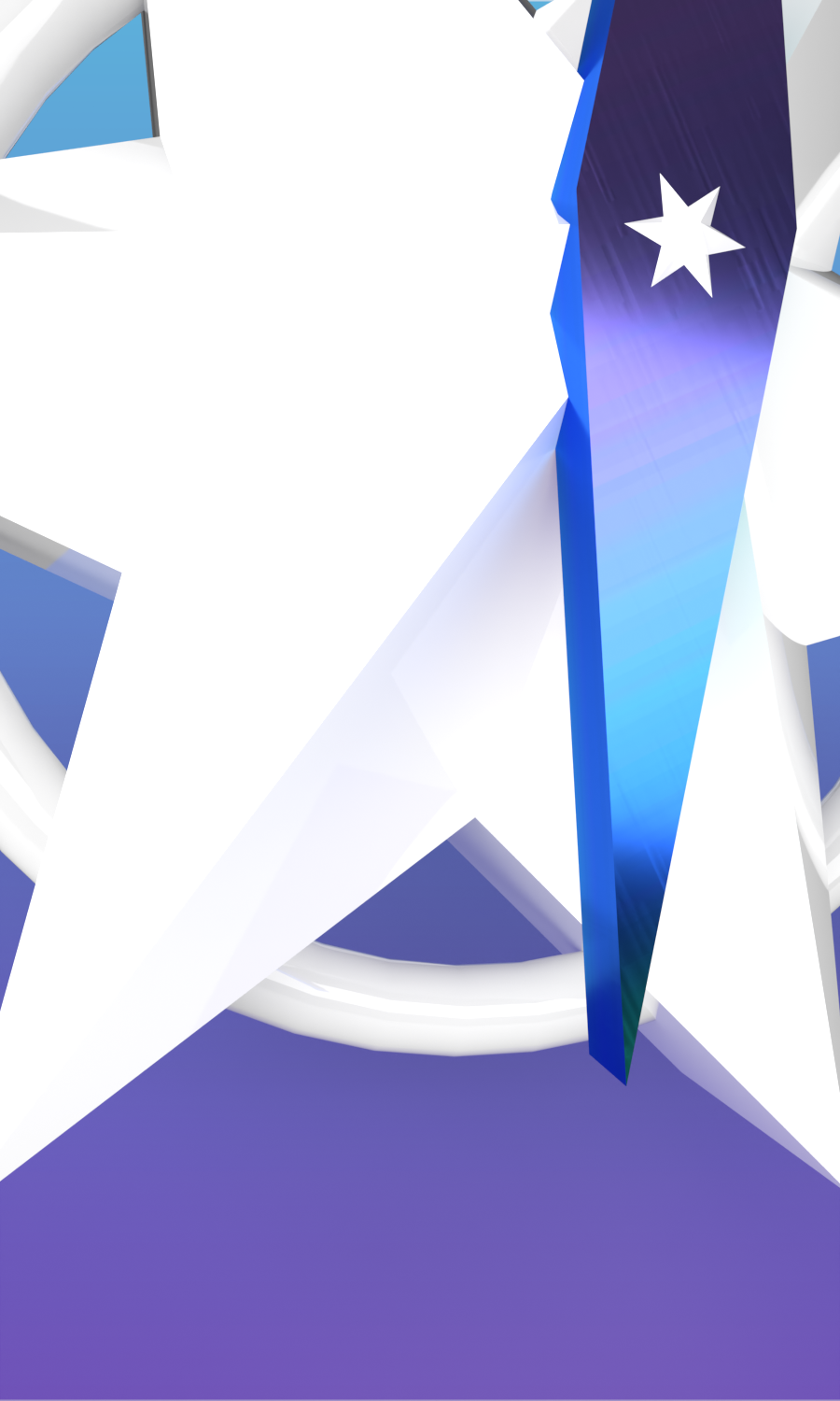 Chicago Semester 3D star logo