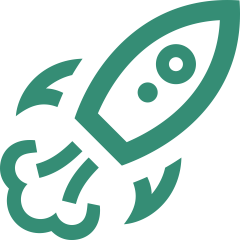 rocket ship icon