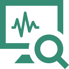 analytics monitor icon
