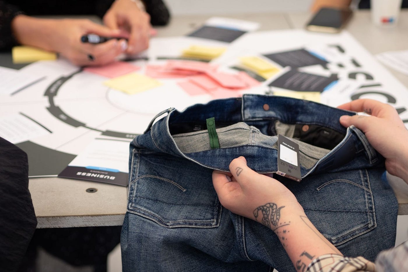 Collaboration is key: for a full denim-to-denim closed loop to become a reality, everyone needs to be on board