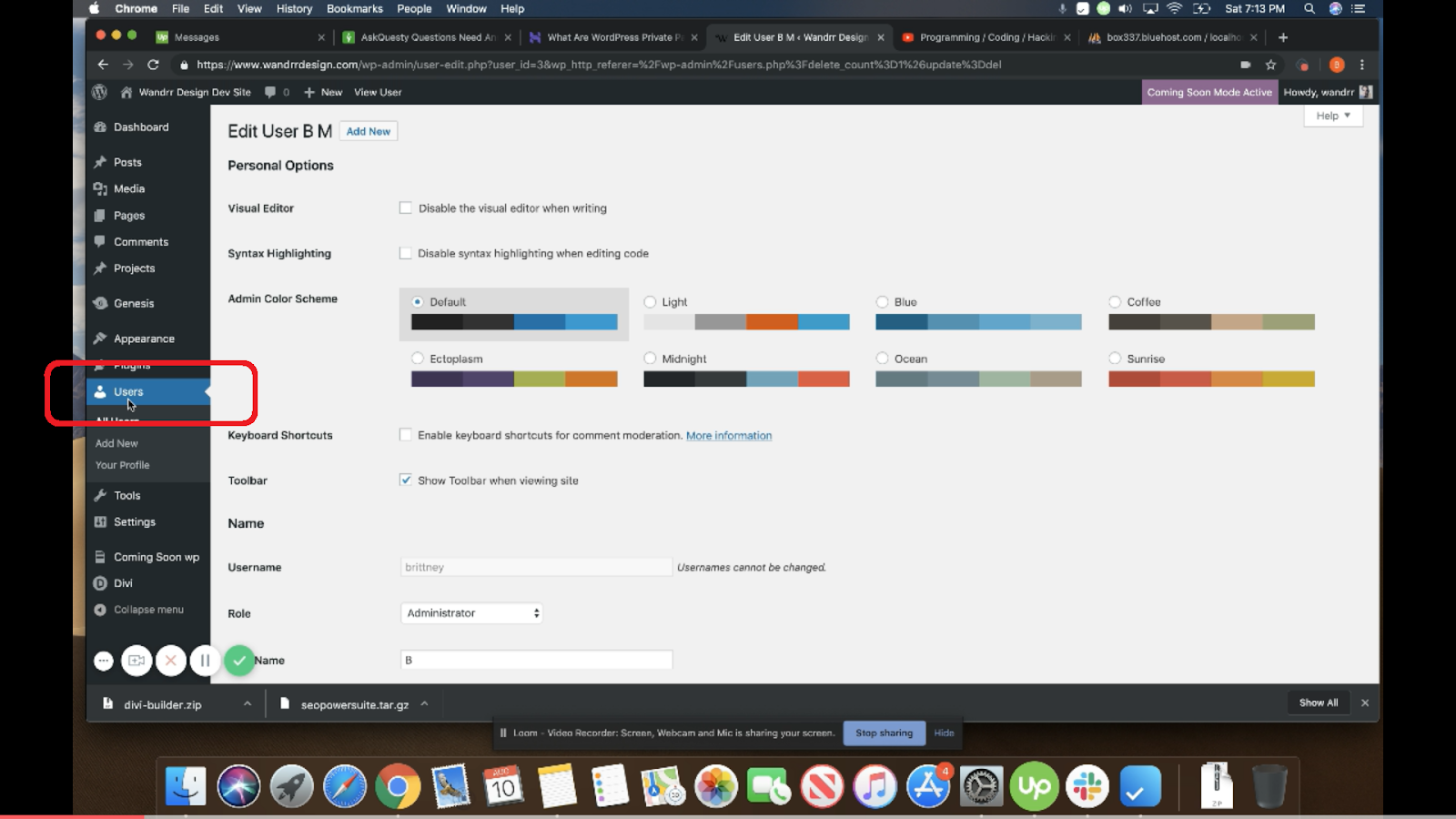 Go to your Wordpress Dashboard, click on 