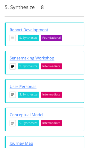 research skills framework