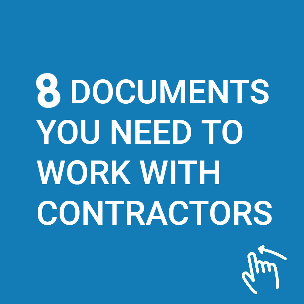 Documents You Need to Work with Contractors