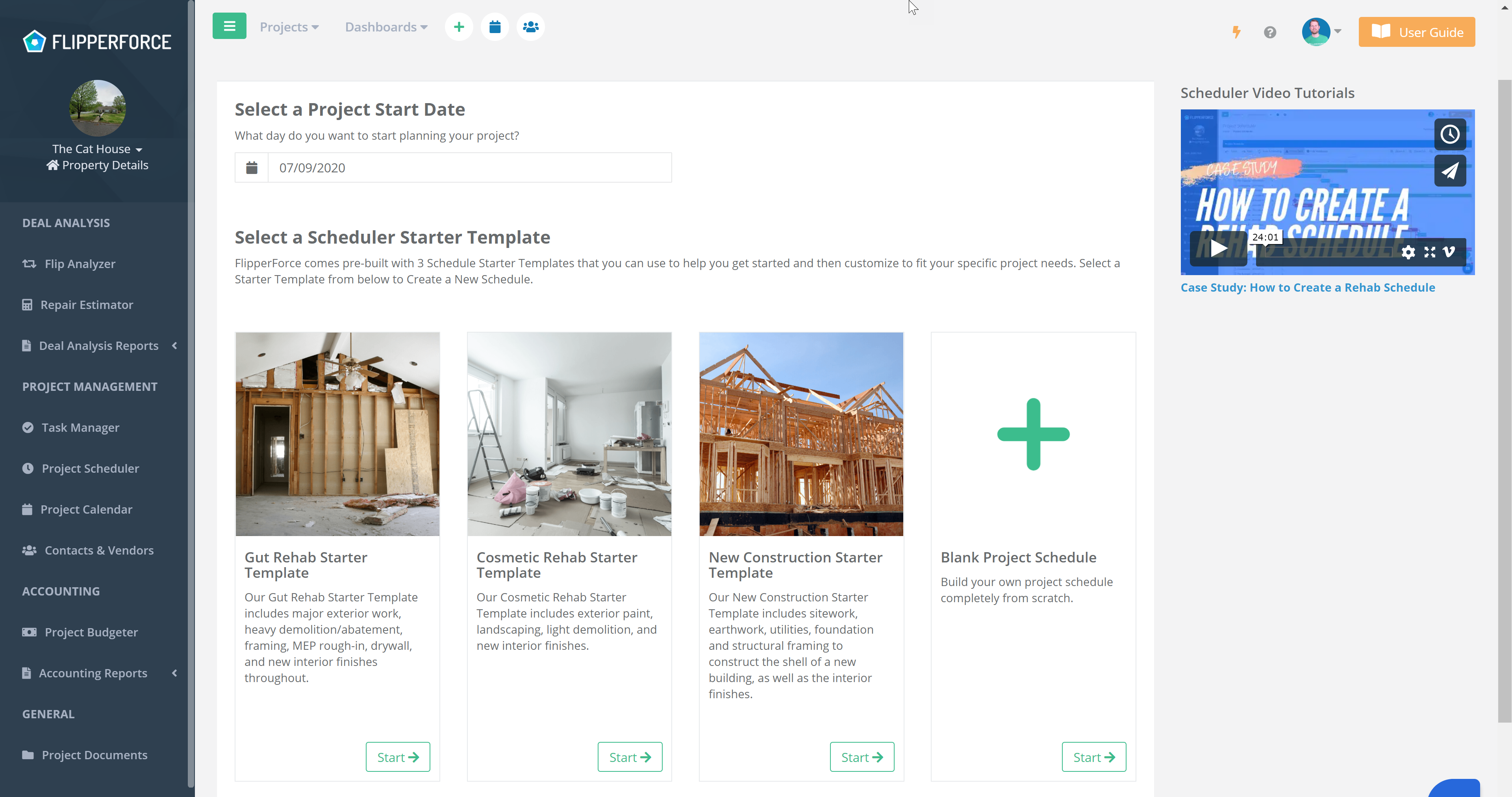 Rehab Project Management