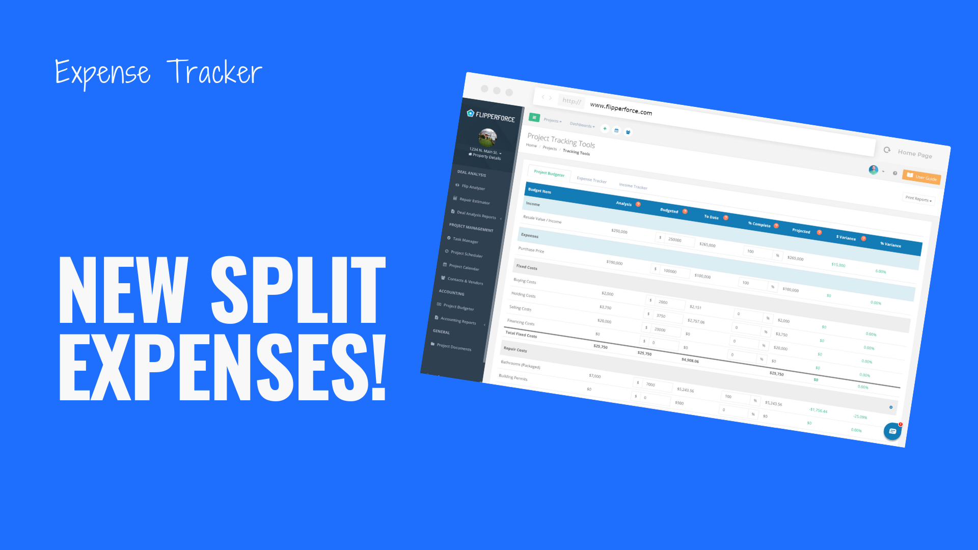 New Split Expenses!