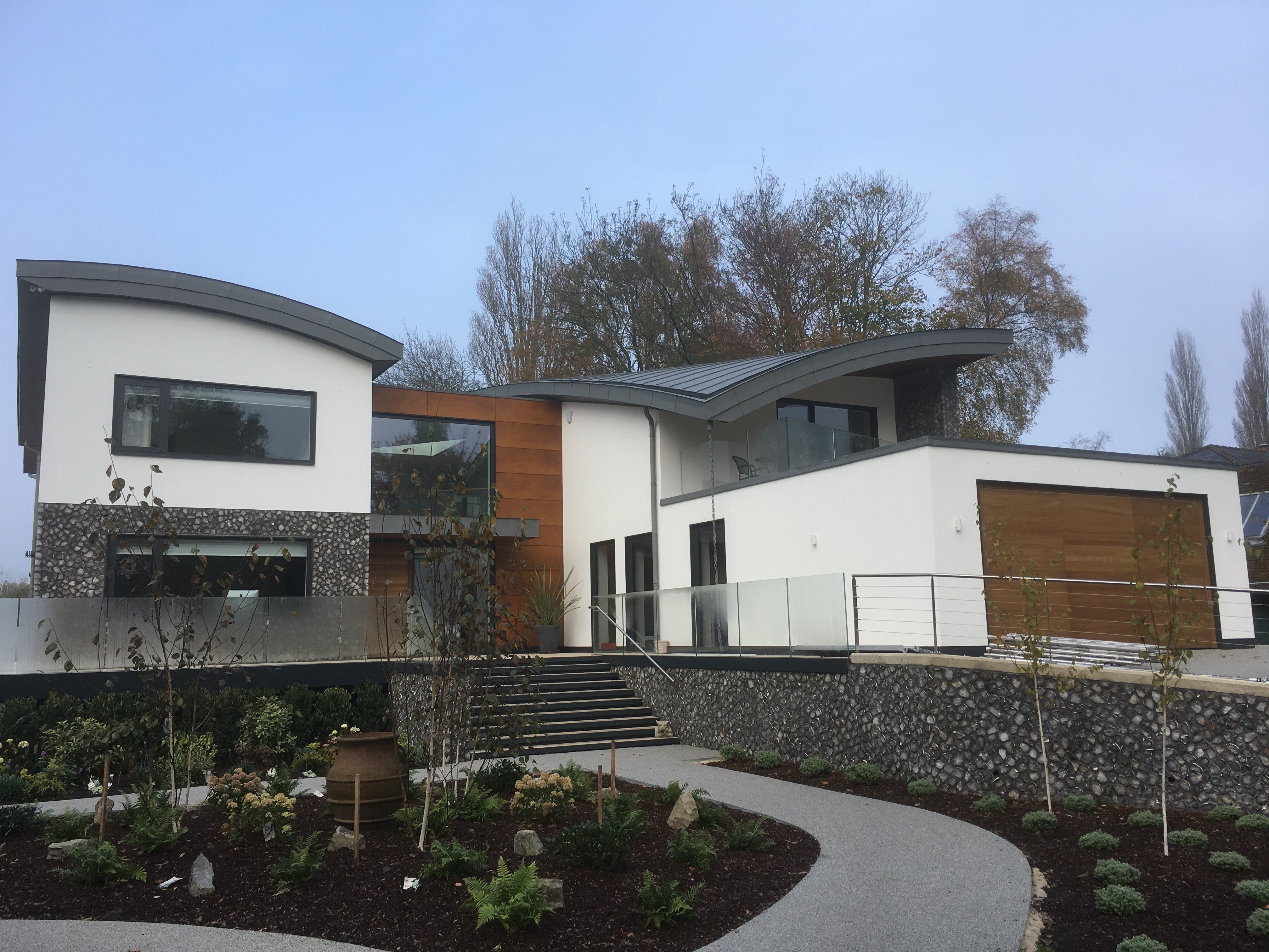 Private Residence, VMZinc Quartz PLUS