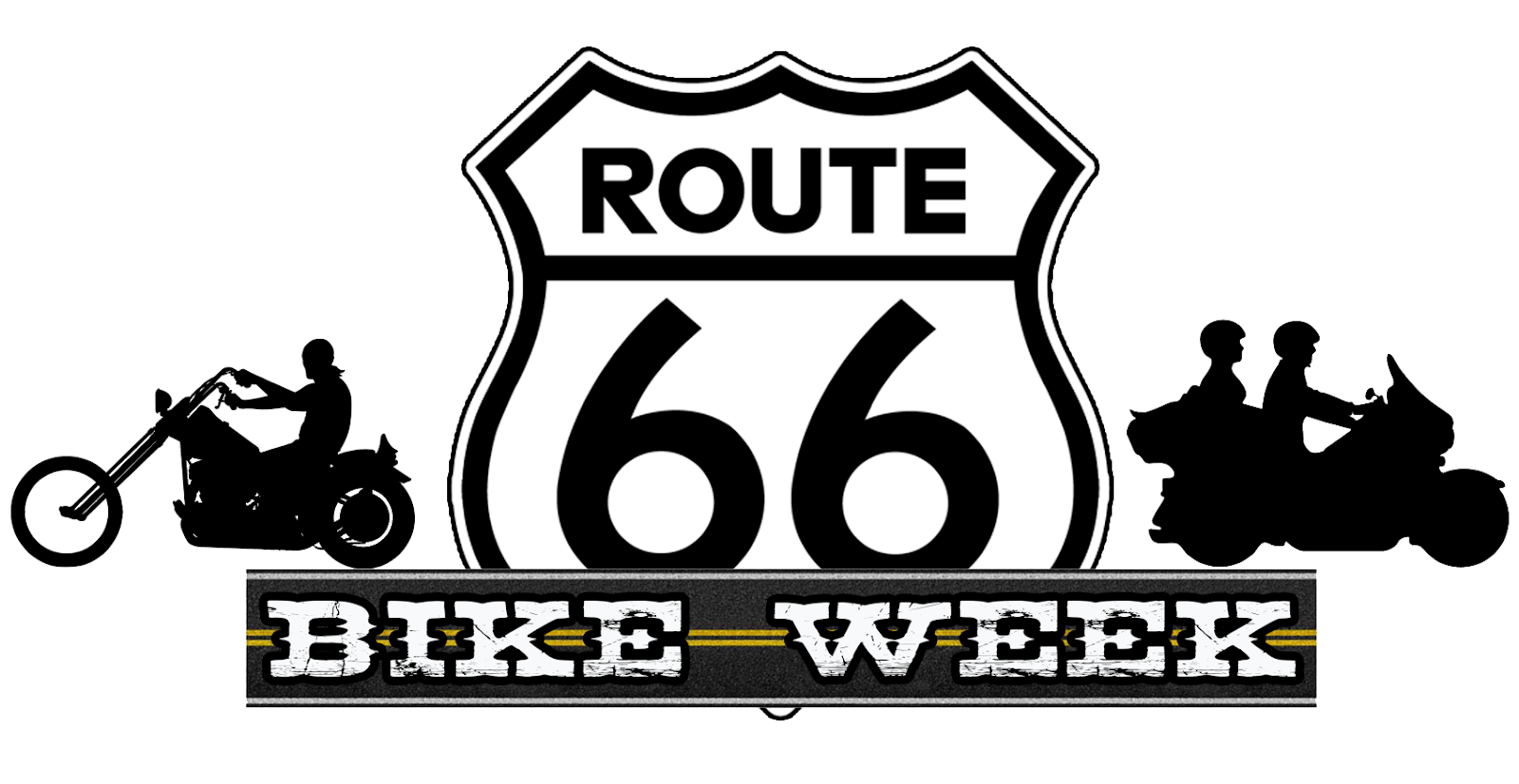 route 66 bike week logo