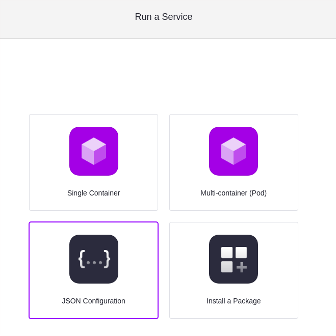JSON Configuration