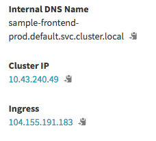 Spinnaker Ingress IP