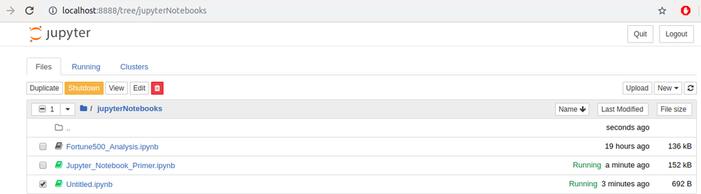 Jupyter Notebook - Shutdown the Kernel
