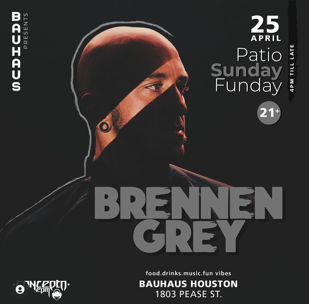 Patio Sunday Featuring Brennen Grey