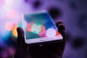 celular com sistema de ponto