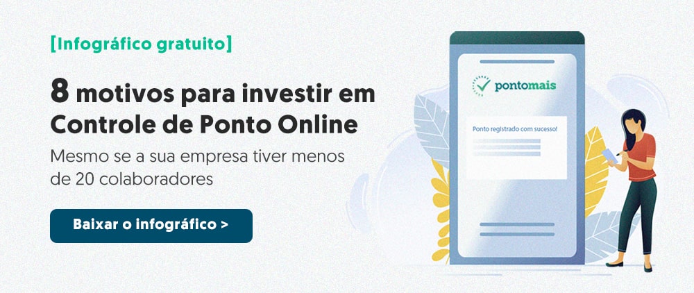 infográfico controle de ponto