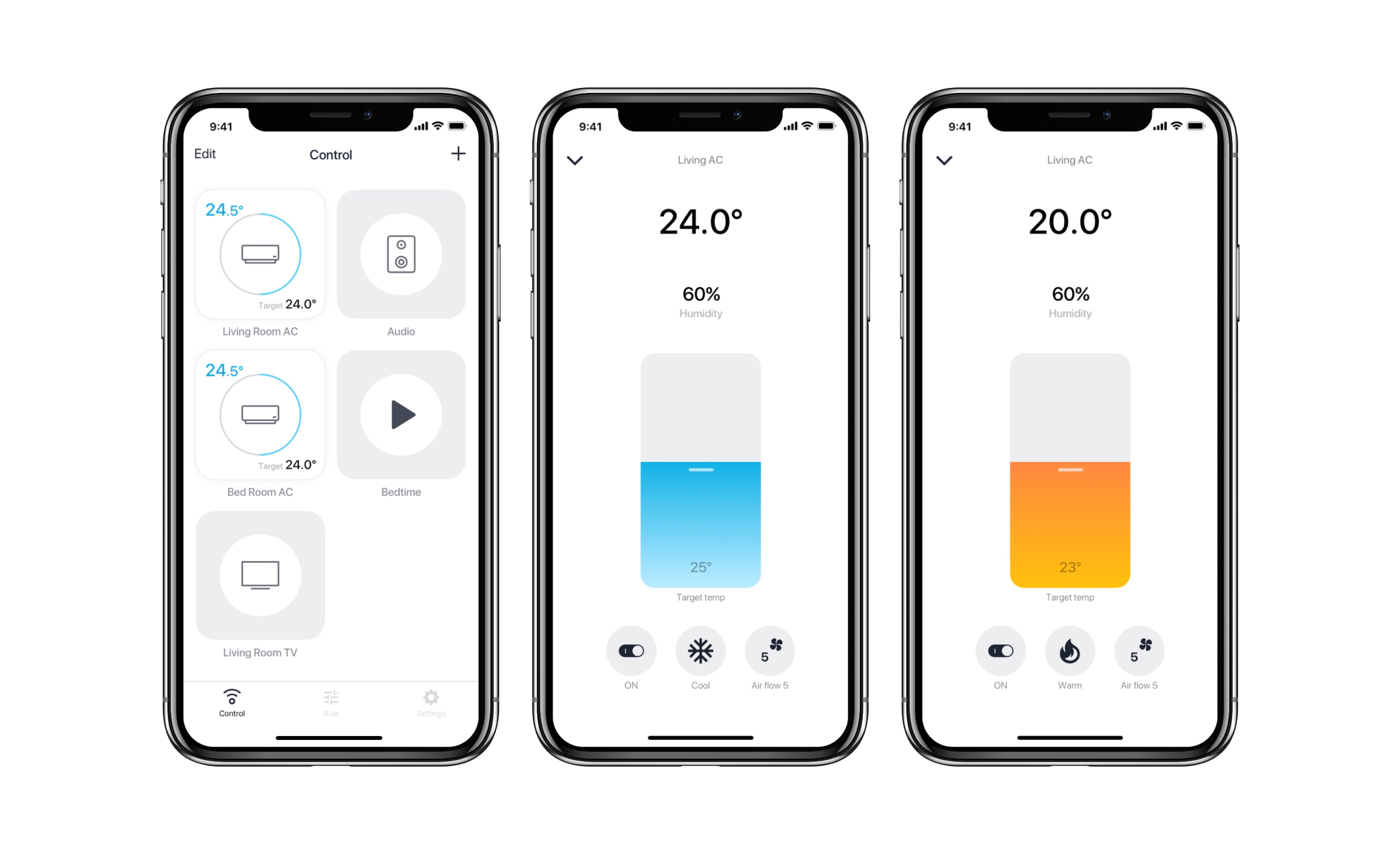 Nature Remo App designed by Oz Hashimoto