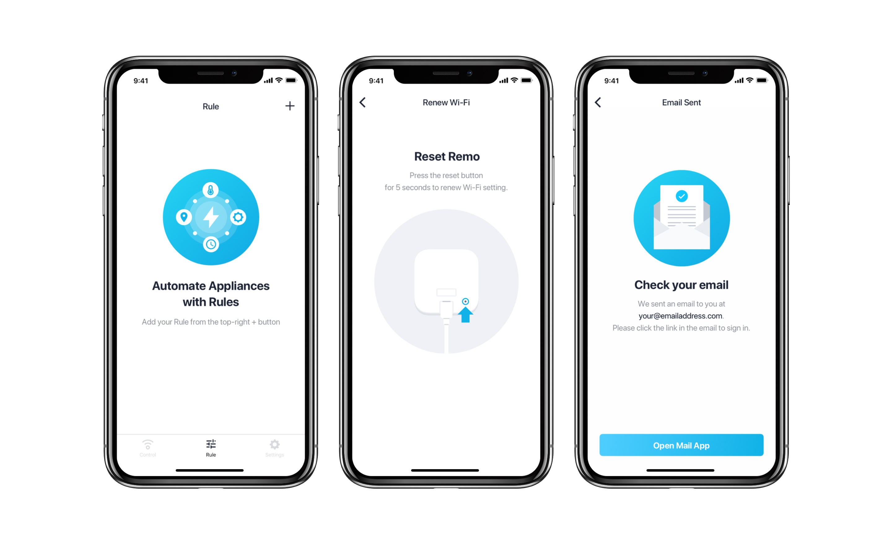 Nature Remo App designed by Oz Hashimoto