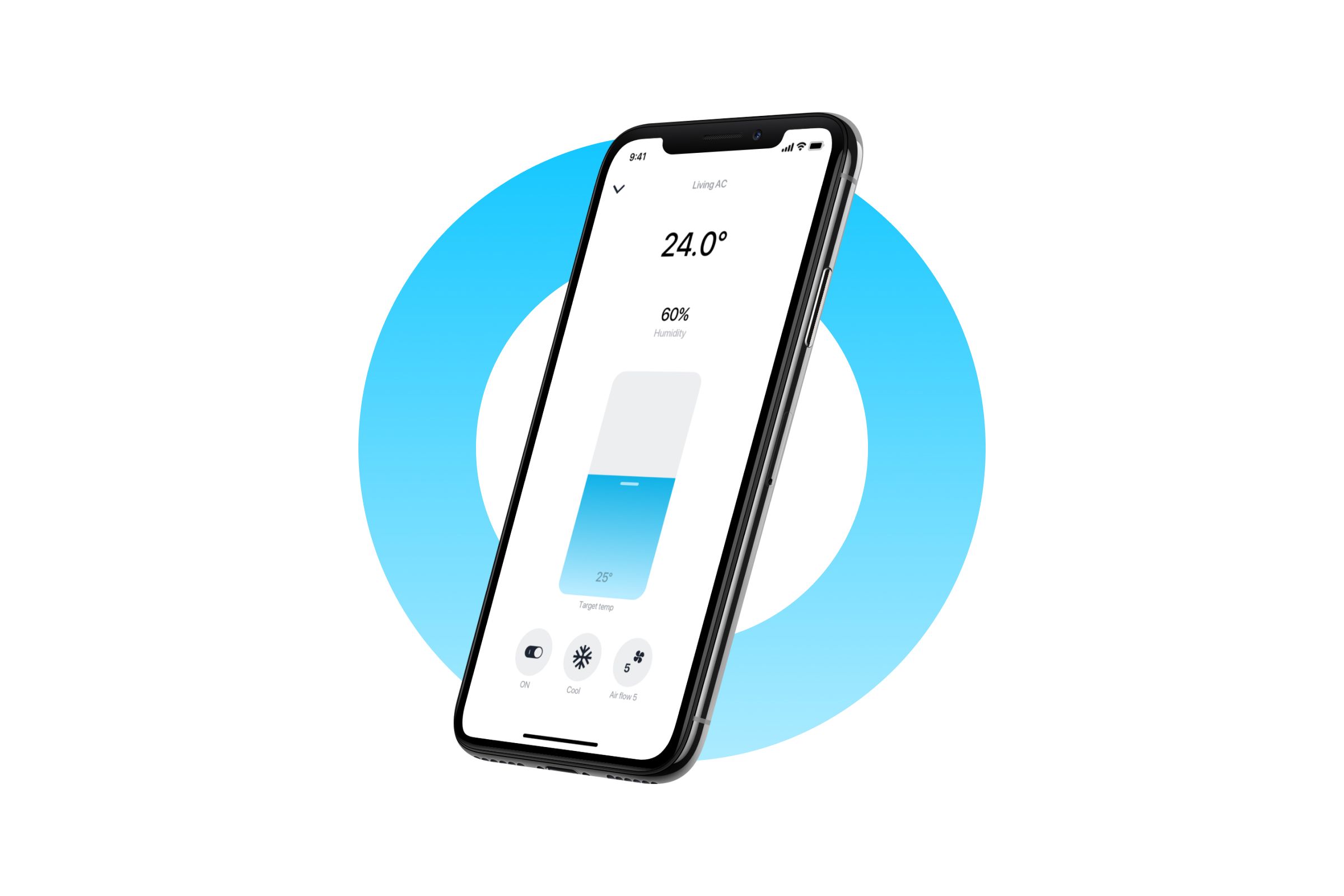 Nature Remo App designed by Oz Hashimoto