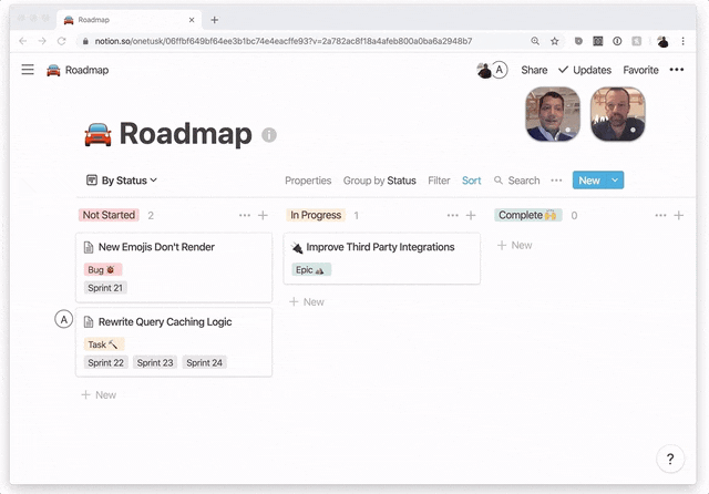 Jamm shows everyone's video in an unobtrusive overlay