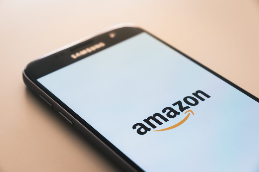 Amazon homepage