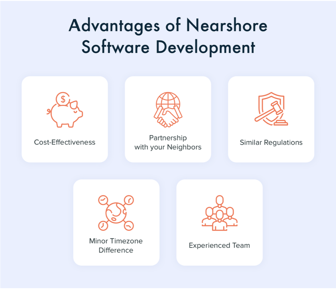 advantages of nearshore software development