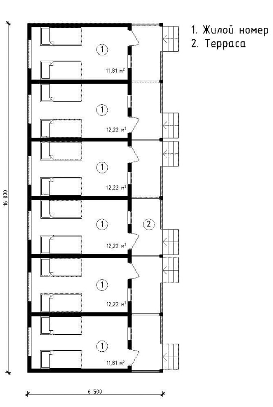 Второй вариант планировки