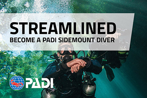 Sidemount Diver