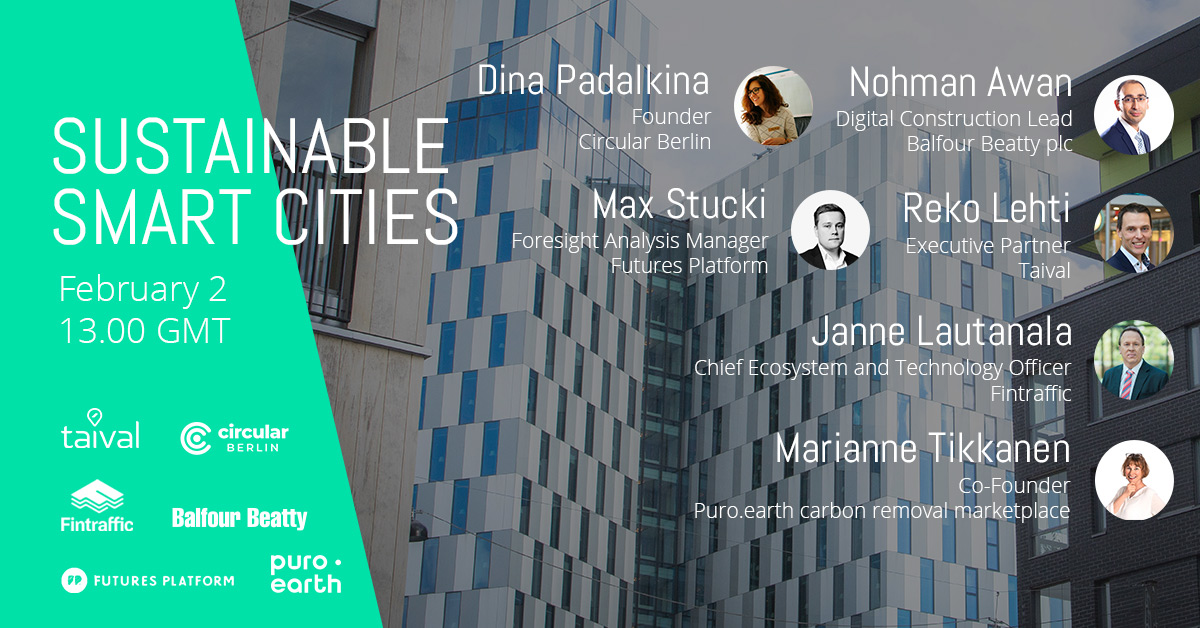 Sustainable Smart Cities event output
