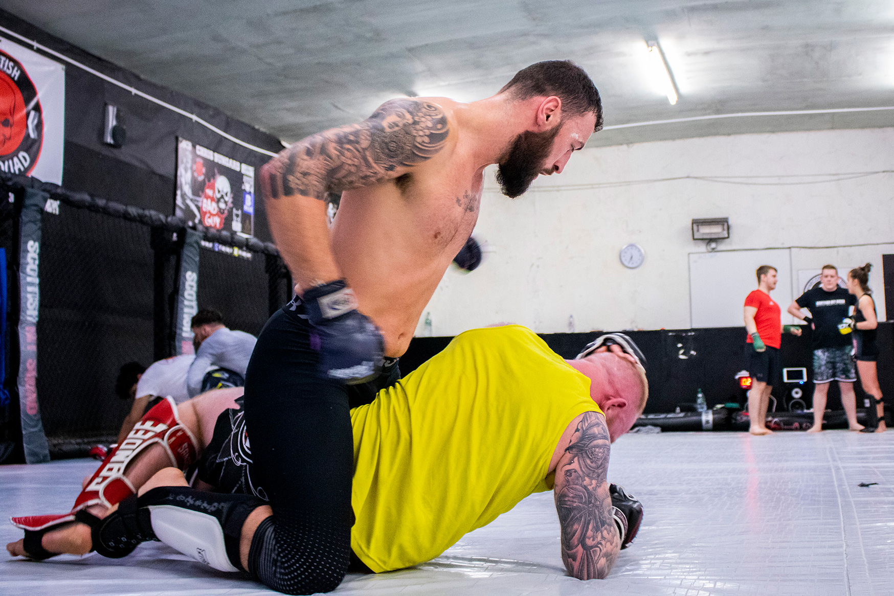 Paul Craig Sparring