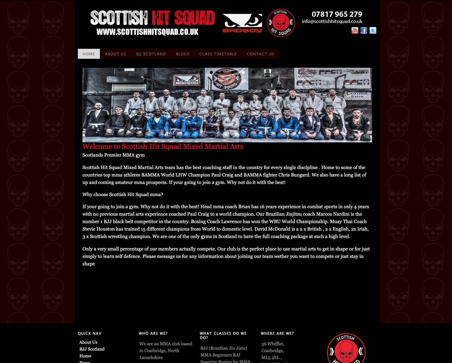 Old Scottish Hit Squad Website