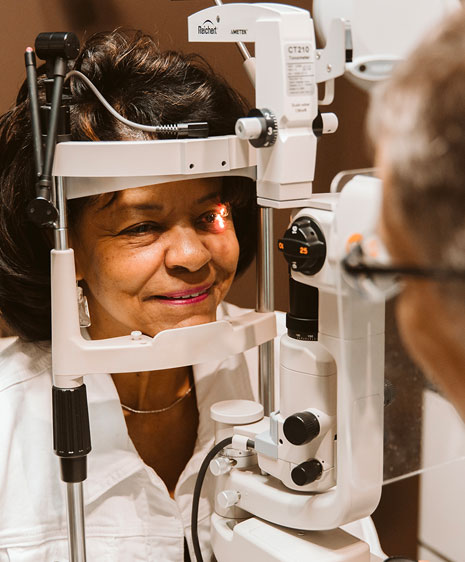 Eye exam for contacts