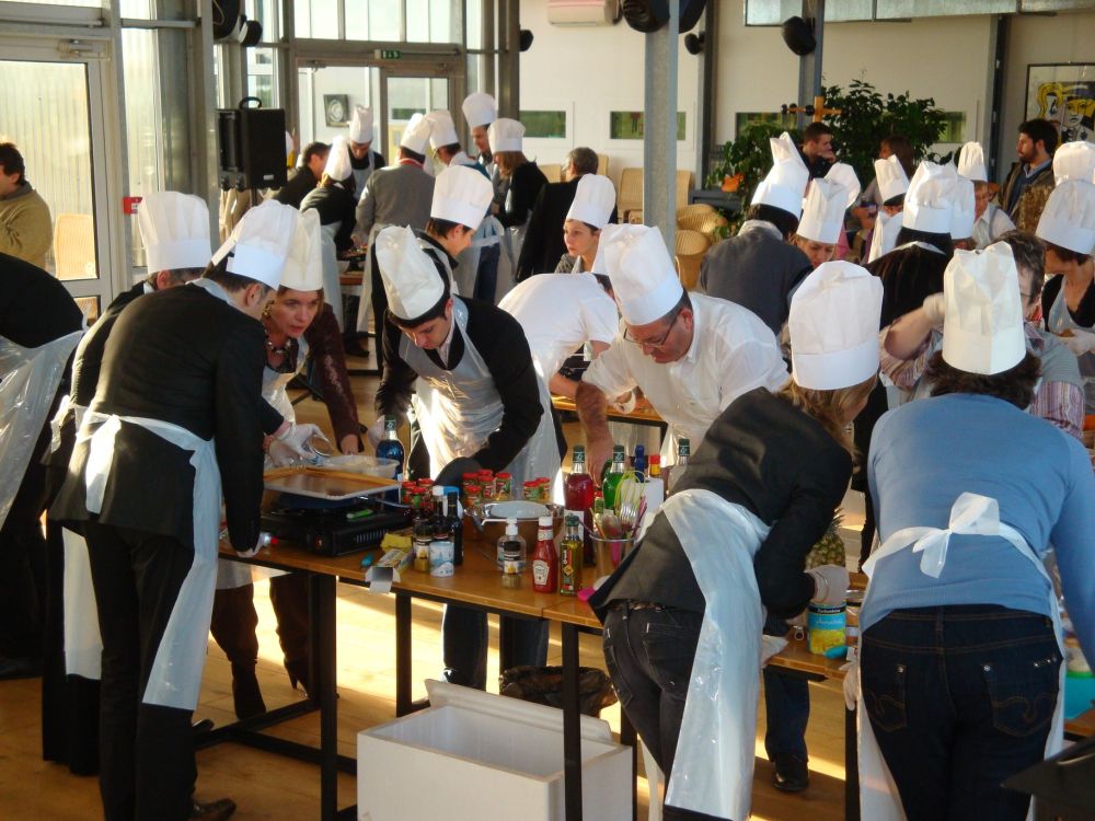 Team building Bordeaux atelier cuisine