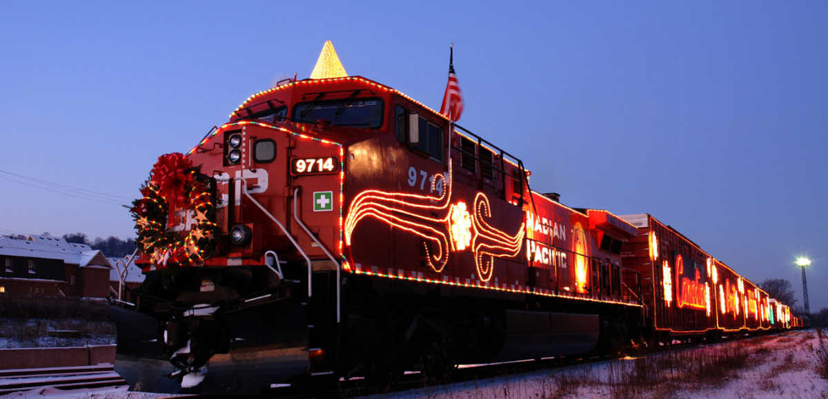 Mark your calendar! The CP Holiday Train is coming to town!