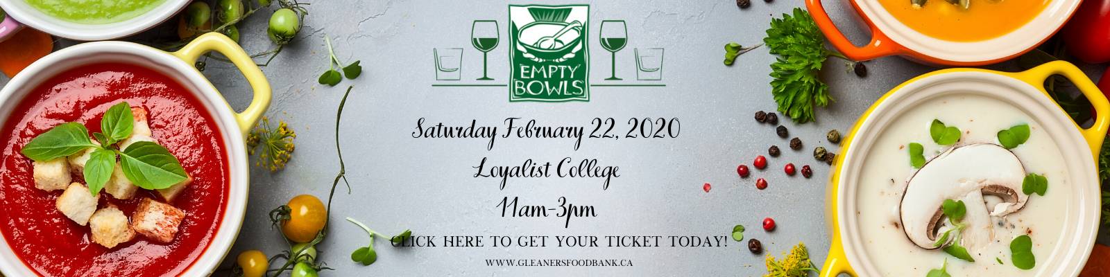 Experience the taste of local, the feel of local while supporting your local food banks