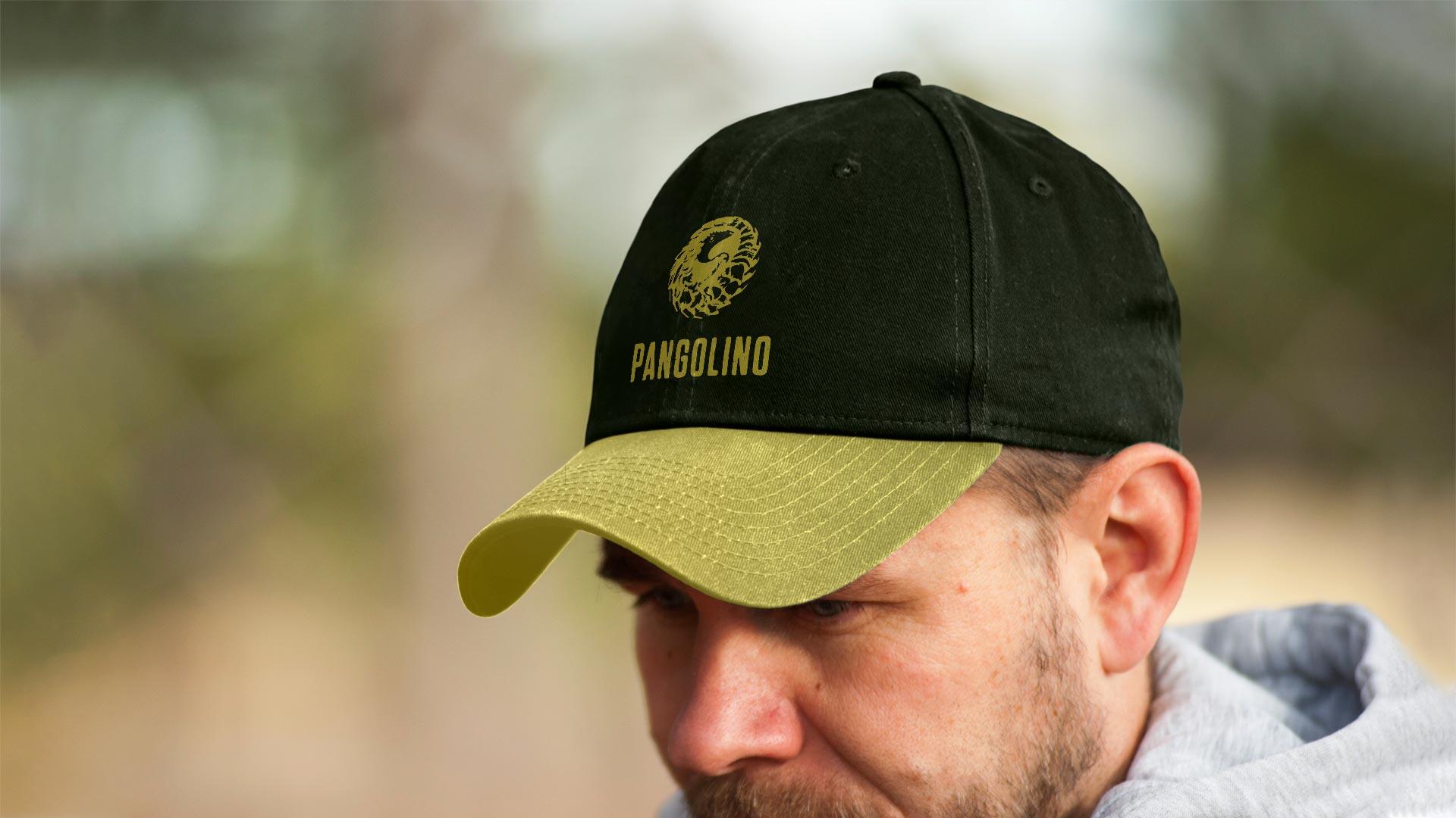 Pangolino branded cap design