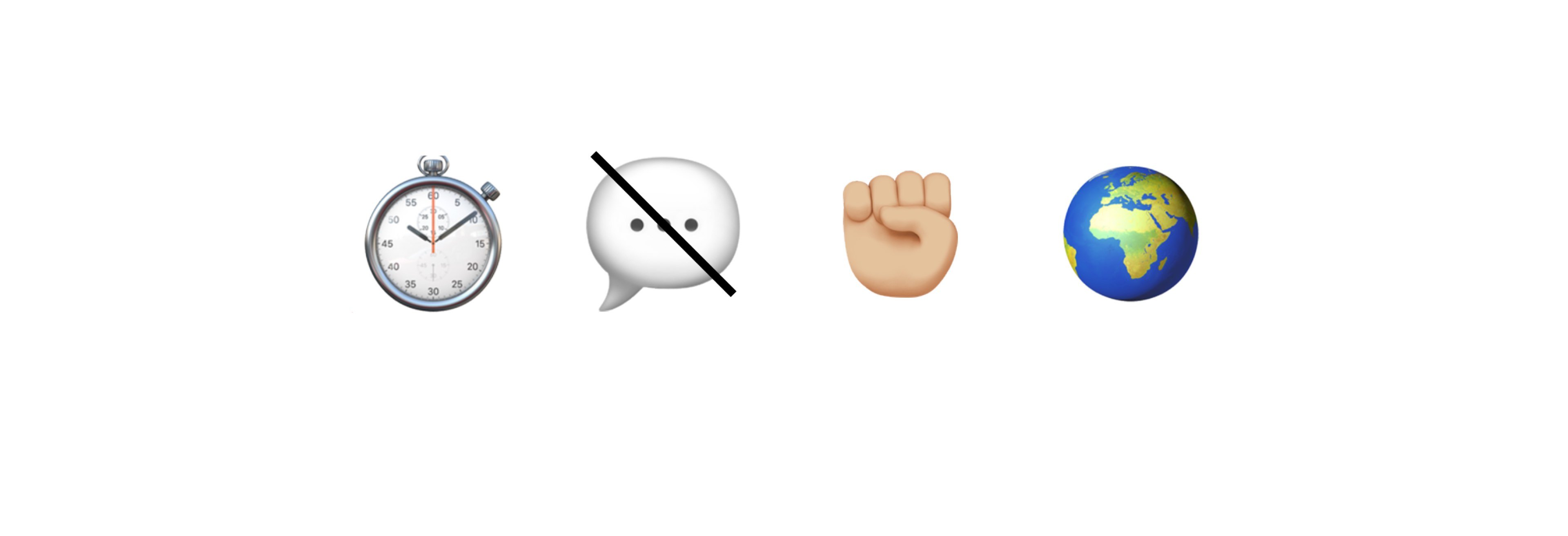 the brand for tackle uses emoji's as expressive graphical devices