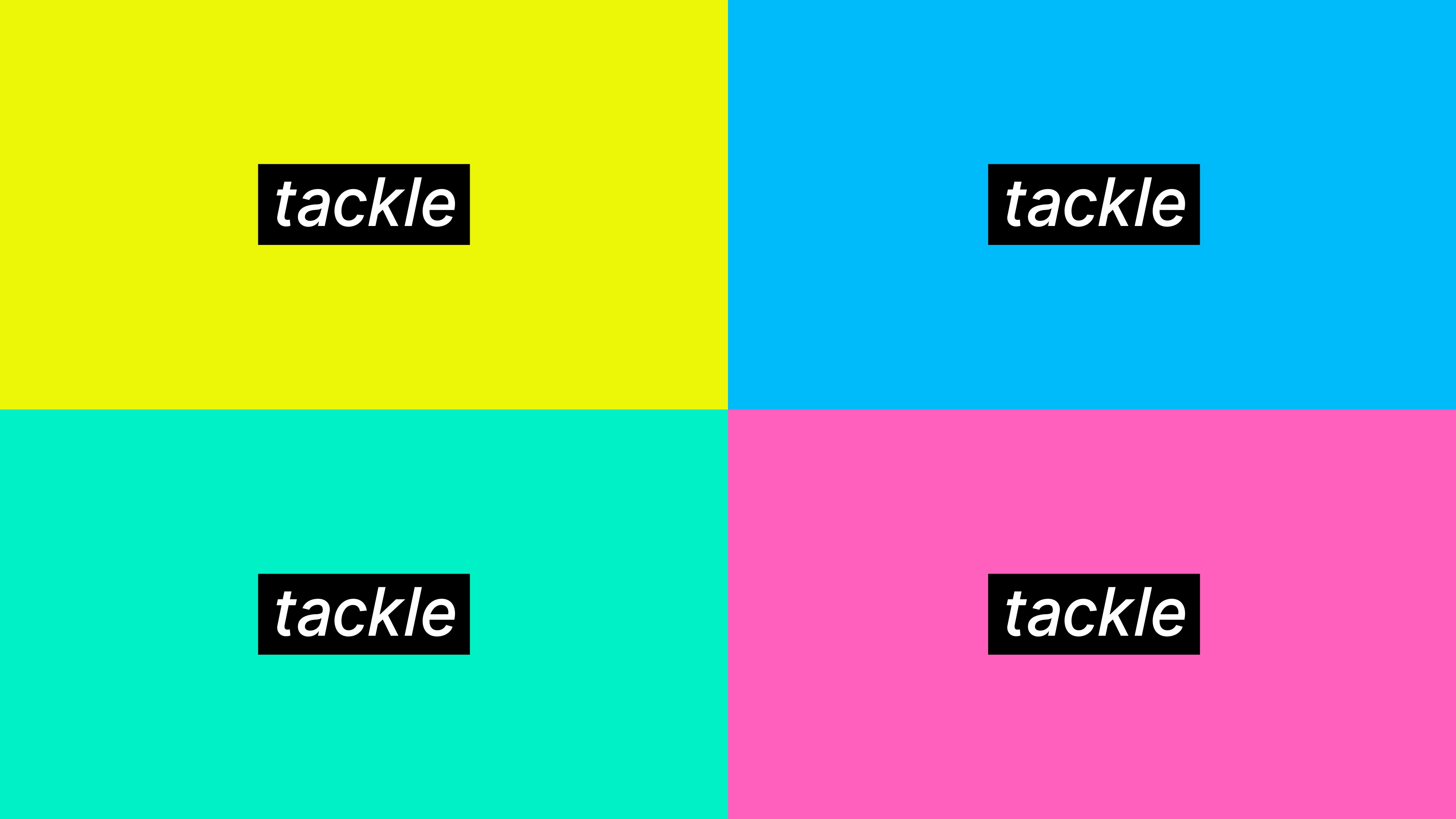 tackle logo colour variations