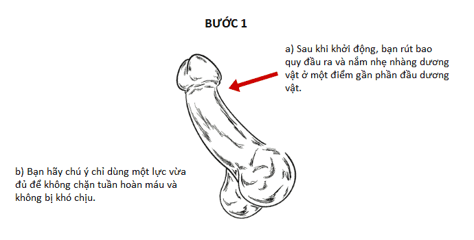cách làm to dương vật 1