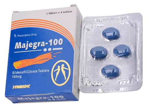 Majegra- 100 - Thuốc biệt dược, công dụng , cách dùng - VN-18698-15