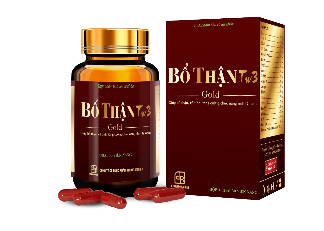 BỔ THẬN TW3 GOLD - FORIPHARM