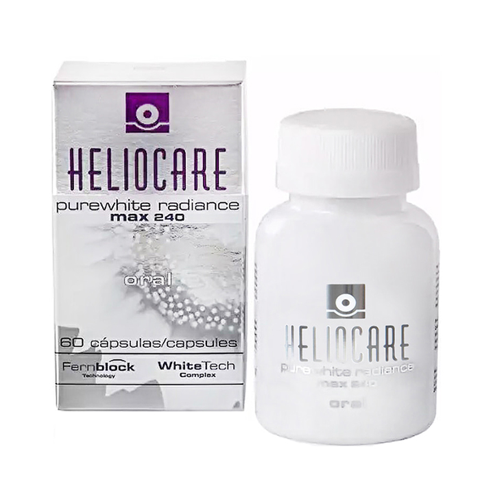 Viên uống trắng da Heliocare Purewhite Radiance Max 240 60 viên | Yes24 Việt Nam