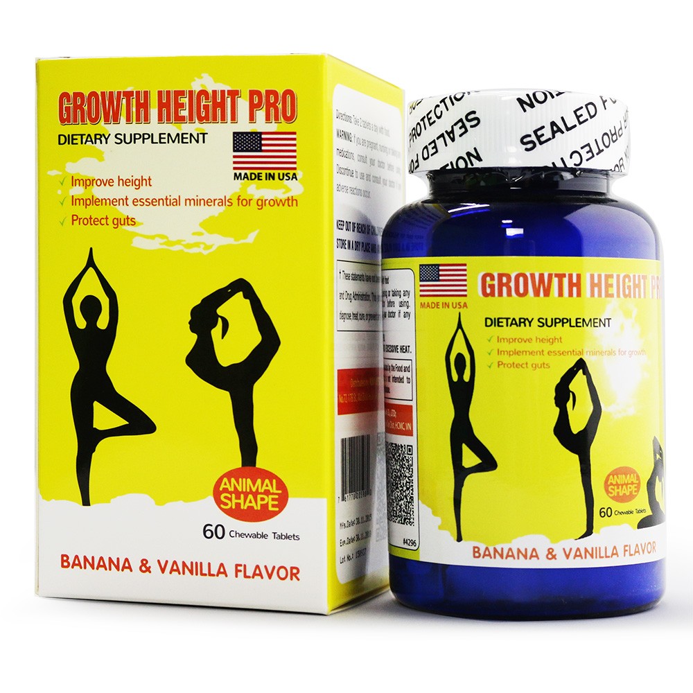 Growth Height Pro - Cải Thiện Chiều Cao Hiệu Quả