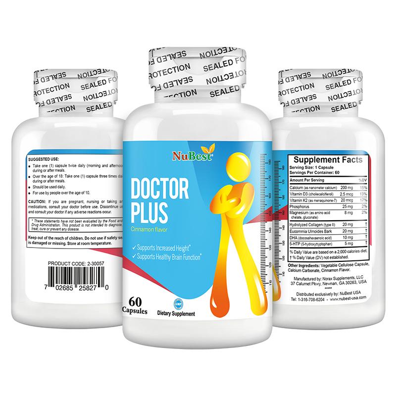 Viên Uống Hỗ Trợ Tăng Chiều Cao Doctor Plus Của Mỹ