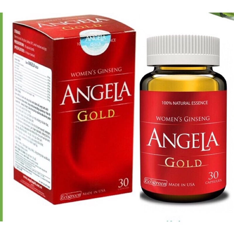 ✓ (CHÍNH HÃNG) Sâm Angela Gold hộp 30 viên | Shopee Việt Nam