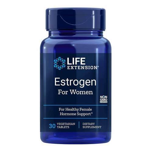Life Extension Estrogen for Women - 30 Vegetarian Tablets - eVitamins Việt Nam