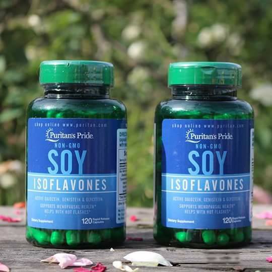 Combo 2 lọ thực phẩm chức năng Tinh chất mầm đậu nành - Non GMO Soy  Isoflavones 750 mg (120 viên) | Tiki